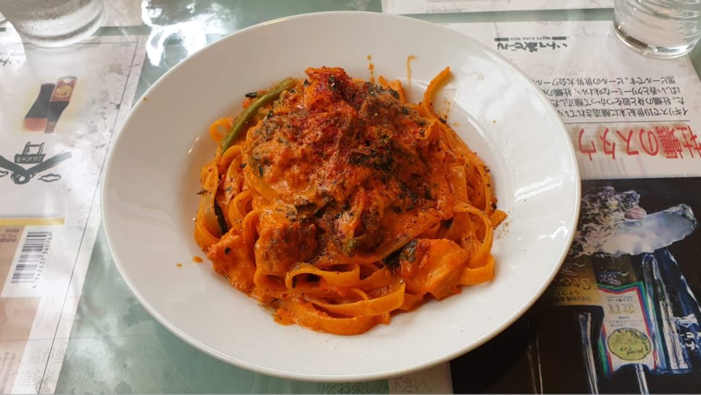 お昼はPasta e Vino Kei （パスタ エ ヴィノ ケイ）で美味しいパスタをいただきました ゆたつか父さんのブログ